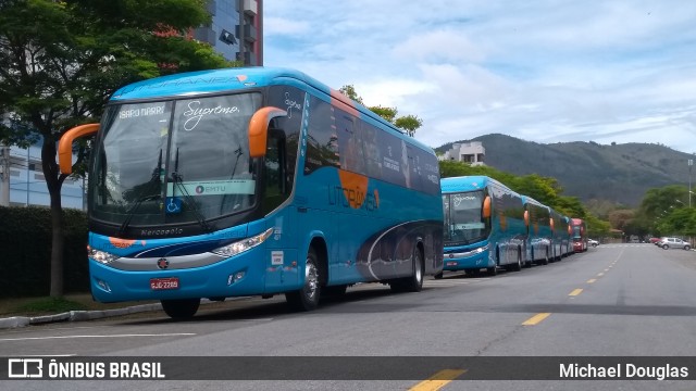 Litorânea Transportes Coletivos 5984 na cidade de Aparecida, São Paulo, Brasil, por Michael Douglas. Número da foto: #6554032.