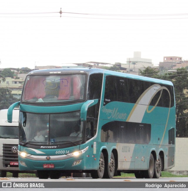 Viagens Moura 6000 14 na cidade de Conselheiro Lafaiete, Minas Gerais, Brasil, por Rodrigo  Aparecido. Número da foto: #6554128.