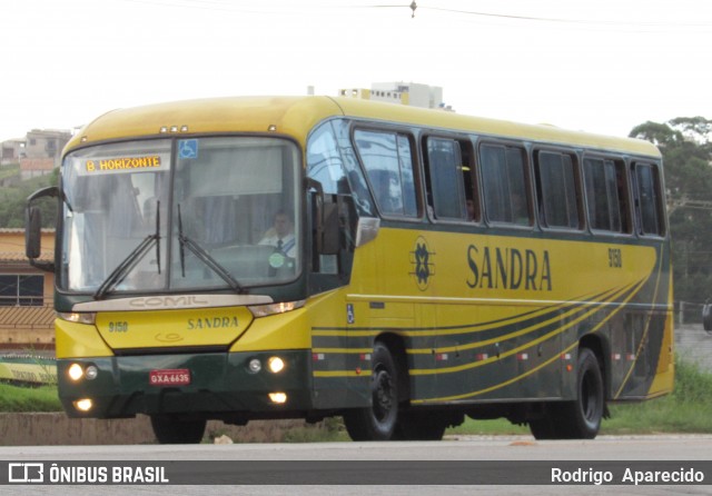 Viação Sandra 9150 na cidade de Conselheiro Lafaiete, Minas Gerais, Brasil, por Rodrigo  Aparecido. Número da foto: #6554151.