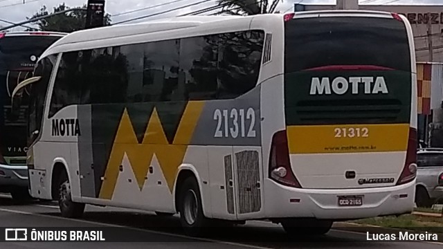 Viação Motta 21312 na cidade de Londrina, Paraná, Brasil, por Lucas Moreira. Número da foto: #6552378.