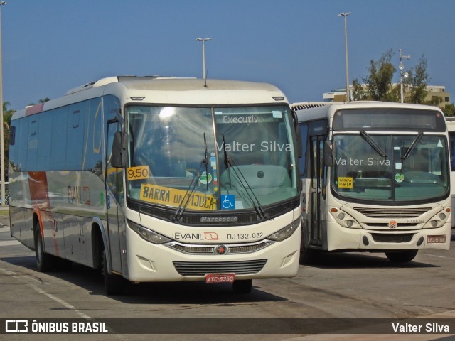 Evanil Transportes e Turismo RJ 132.032 na cidade de Rio de Janeiro, Rio de Janeiro, Brasil, por Valter Silva. Número da foto: #6553227.
