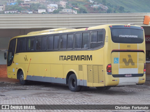 Viação Itapemirim 8513 na cidade de Fervedouro, Minas Gerais, Brasil, por Christian  Fortunato. Número da foto: #6556791.
