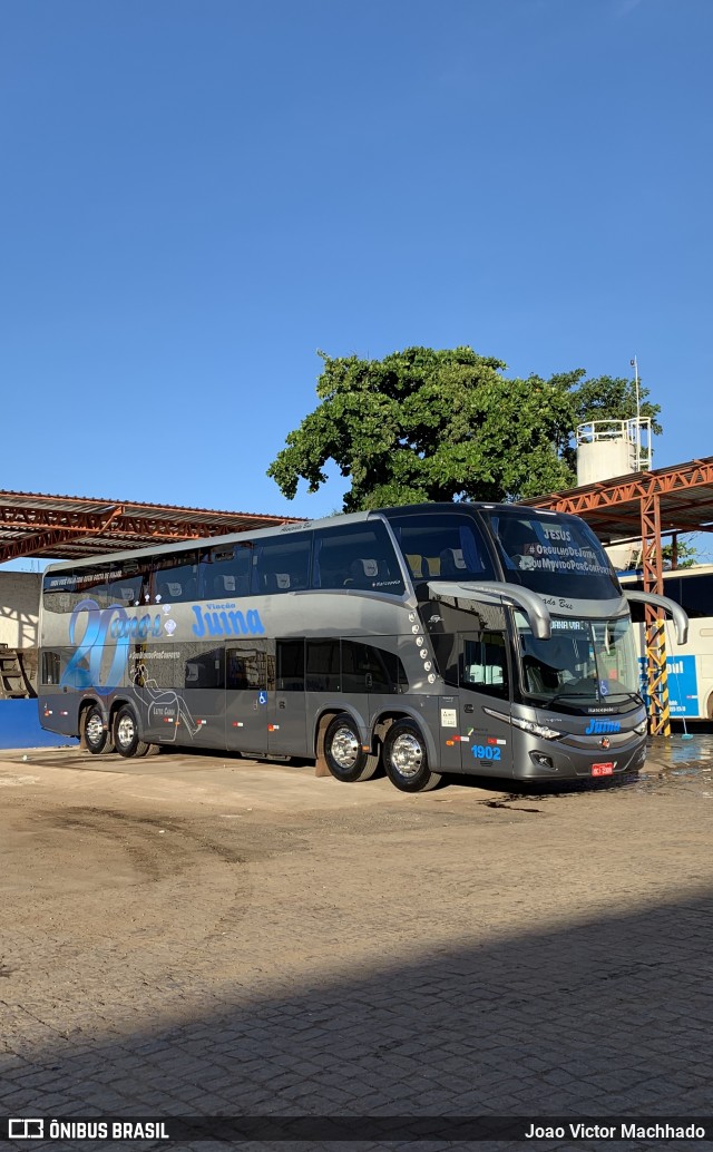 Viação Juína 1902 na cidade de Cuiabá, Mato Grosso, Brasil, por Joao Victor Machhado. Número da foto: #6556160.