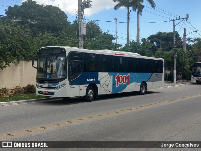 Auto Viação 1001 RJ 108.012 na cidade de Saquarema, Rio de Janeiro, Brasil, por Jorge Gonçalves. Número da foto: #6555558.