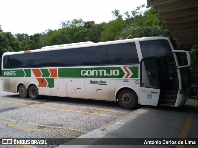 Empresa Gontijo de Transportes 11865 na cidade de Belo Horizonte, Minas Gerais, Brasil, por Antonio Carlos de Lima. ID da foto: 6555961.