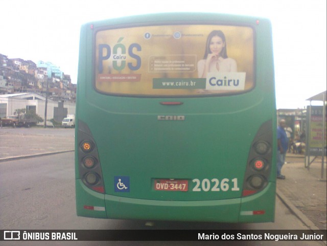 OT Trans - Ótima Salvador Transportes 20261 na cidade de Salvador, Bahia, Brasil, por Mario dos Santos Nogueira Junior. Número da foto: #6555343.