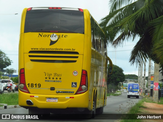 Viação Nordeste 1819 na cidade de Natal, Rio Grande do Norte, Brasil, por John Herbert. Número da foto: #6555452.