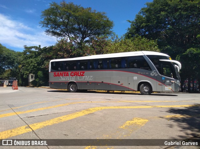 Viação Santa Cruz 350110 na cidade de São Paulo, São Paulo, Brasil, por Gabriel Garves. Número da foto: #6557330.