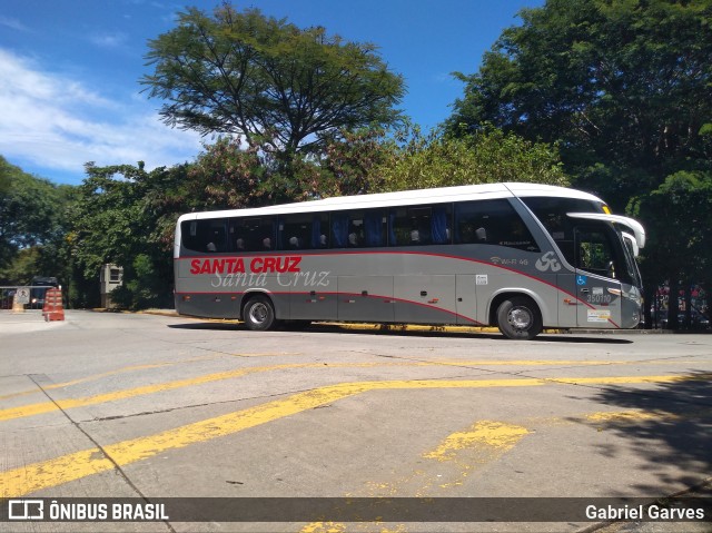 Viação Santa Cruz 350110 na cidade de São Paulo, São Paulo, Brasil, por Gabriel Garves. ID da foto: 6557330.