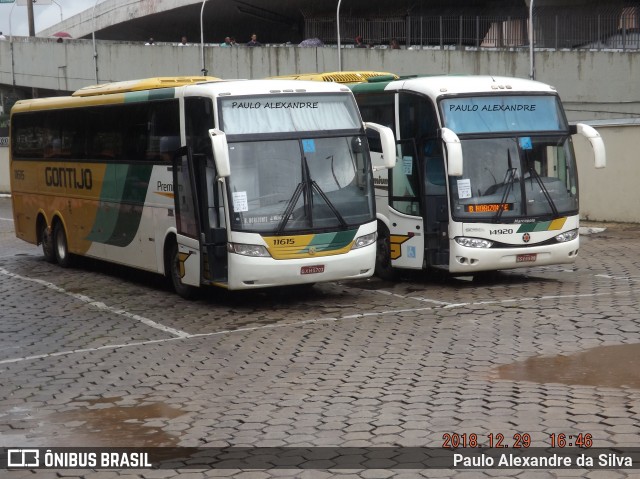 Empresa Gontijo de Transportes 11615 na cidade de Belo Horizonte, Minas Gerais, Brasil, por Paulo Alexandre da Silva. Número da foto: #6557143.