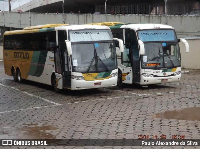 Empresa Gontijo de Transportes 11615 na cidade de Belo Horizonte, Minas Gerais, Brasil, por Paulo Alexandre da Silva. ID da foto: 6557143.