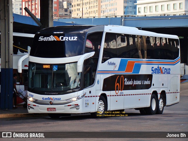 VUSC - Viação União Santa Cruz 2390 na cidade de Porto Alegre, Rio Grande do Sul, Brasil, por Jones Bh. Número da foto: #6559284.