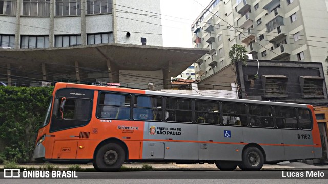 TRANSPPASS - Transporte de Passageiros 8 1163 na cidade de São Paulo, São Paulo, Brasil, por Lucas Melo. ID da foto: 6558141.