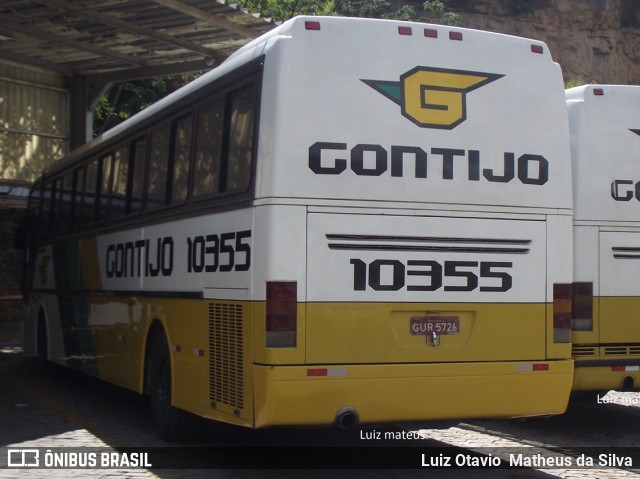 Empresa Gontijo de Transportes 10355 na cidade de Belo Horizonte, Minas Gerais, Brasil, por Luiz Otavio Matheus da Silva. Número da foto: #6559842.