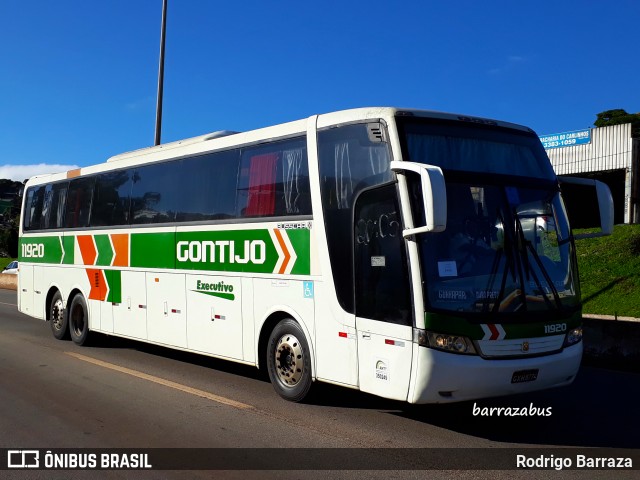 Empresa Gontijo de Transportes 11920 na cidade de Belo Horizonte, Minas Gerais, Brasil, por Rodrigo Barraza. ID da foto: 6559293.