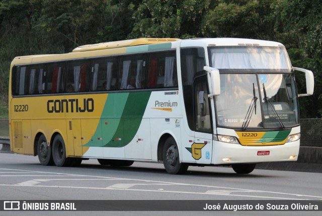 Empresa Gontijo de Transportes 12220 na cidade de Piraí, Rio de Janeiro, Brasil, por José Augusto de Souza Oliveira. ID da foto: 6559664.