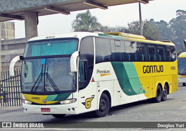 Empresa Gontijo de Transportes 14185 na cidade de Guarulhos, São Paulo, Brasil, por Douglas Yuri. Número da foto: #6557935.