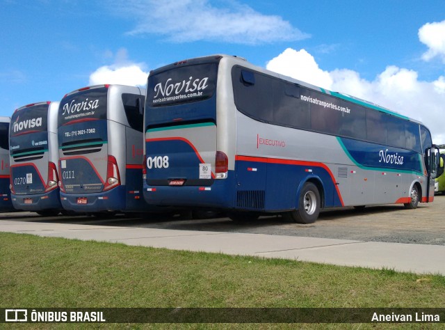 Novisa Transportes Rodoviários e Serviços 0108 na cidade de Camaçari, Bahia, Brasil, por Aneivan Lima. Número da foto: #6559716.