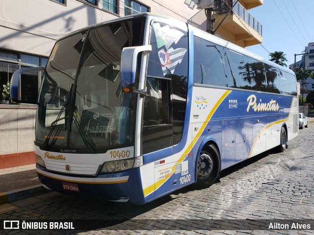 Primotur Transportes e Turismo 10400 na cidade de Lambari, Minas Gerais, Brasil, por Ailton Alves. ID da foto: 6559537.