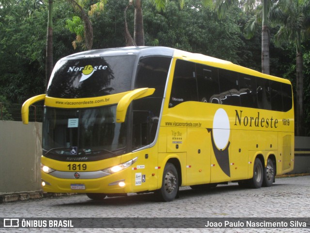 Viação Nordeste 1819 na cidade de Fortaleza, Ceará, Brasil, por Joao Paulo Nascimento Silva. Número da foto: #6559630.