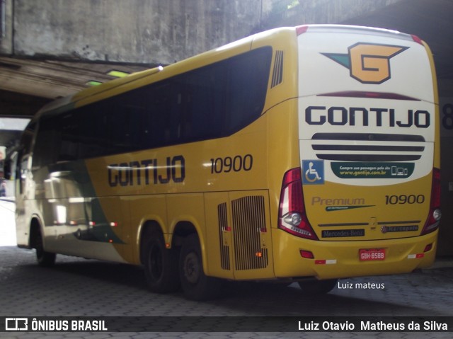 Empresa Gontijo de Transportes 10900 na cidade de Belo Horizonte, Minas Gerais, Brasil, por Luiz Otavio Matheus da Silva. Número da foto: #6559895.