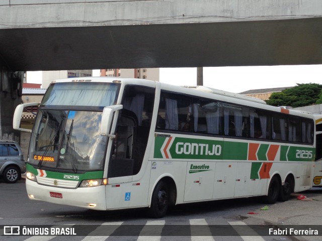 Empresa Gontijo de Transportes 21235 na cidade de Belo Horizonte, Minas Gerais, Brasil, por Fabri Ferreira. ID da foto: 6558330.