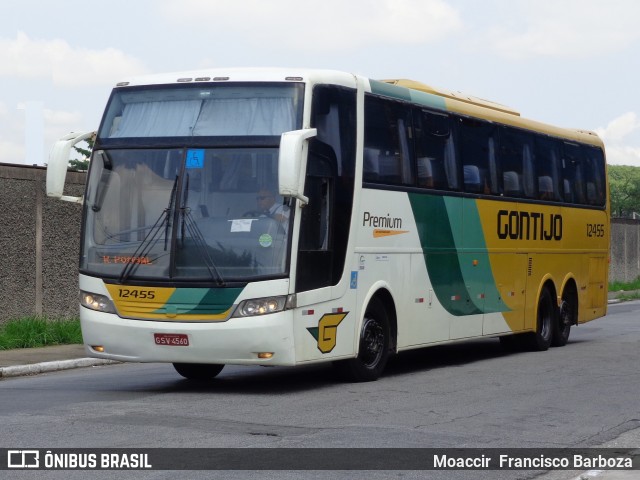 Empresa Gontijo de Transportes 12455 na cidade de São Paulo, São Paulo, Brasil, por Moaccir  Francisco Barboza. ID da foto: 6558942.