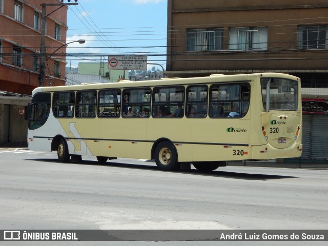 Auto Viação Norte 320 na cidade de Juiz de Fora, Minas Gerais, Brasil, por André Luiz Gomes de Souza. ID da foto: 6561379.