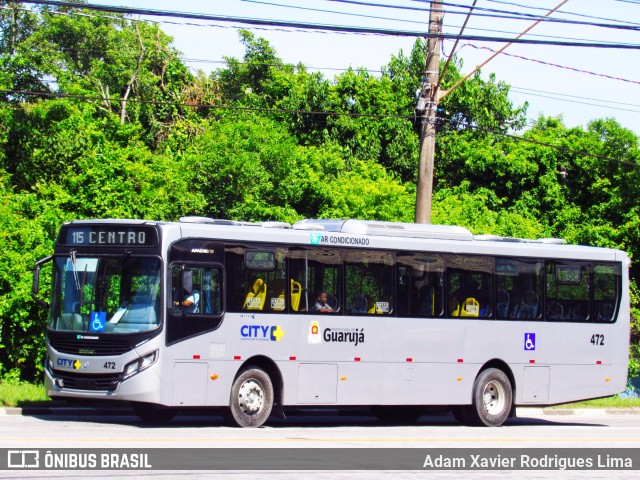 City Transporte Urbano Intermodal - Guarujá 472 na cidade de Guarujá, São Paulo, Brasil, por Adam Xavier Rodrigues Lima. Número da foto: #6561080.