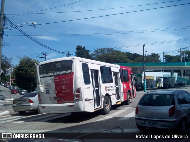 Allibus Transportes 4 5201 na cidade de São Paulo, São Paulo, Brasil, por Rafael Lopes de Oliveira. Número da foto: #6561789.