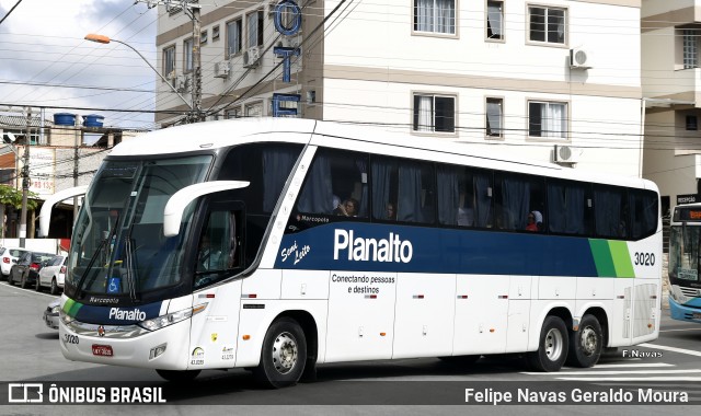 Planalto Transportes 3020 na cidade de Balneário Camboriú, Santa Catarina, Brasil, por Felipe Navas Geraldo Moura . ID da foto: 6561523.