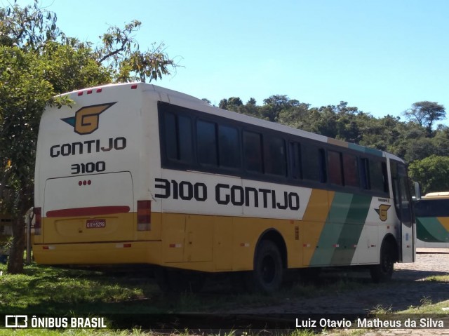 Empresa Gontijo de Transportes 3100 na cidade de Belo Horizonte, Minas Gerais, Brasil, por Luiz Otavio Matheus da Silva. ID da foto: 6560647.