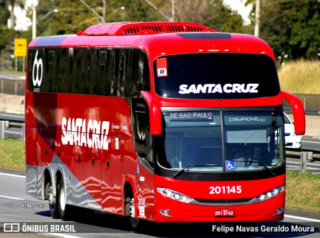 Viação Santa Cruz 201145 na cidade de São Paulo, São Paulo, Brasil, por Felipe Navas Geraldo Moura . Número da foto: #6561337.