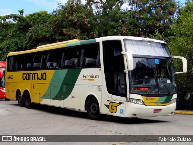 Empresa Gontijo de Transportes 12655 na cidade de São Paulo, São Paulo, Brasil, por Fabricio Zulato. ID da foto: 6561228.