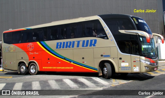 Biritur - Birigui Turismo 9016 na cidade de Goiânia, Goiás, Brasil, por Carlos Júnior. ID da foto: 6560778.