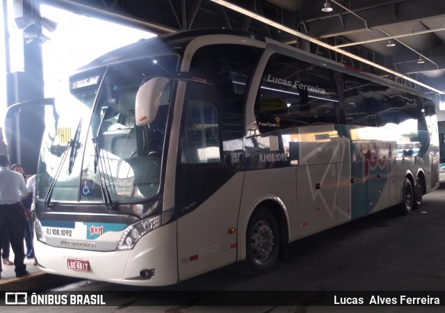 Auto Viação 1001 RJ 108.1092 na cidade de Nova Iguaçu, Rio de Janeiro, Brasil, por Lucas Alves Ferreira. Número da foto: #6612196.