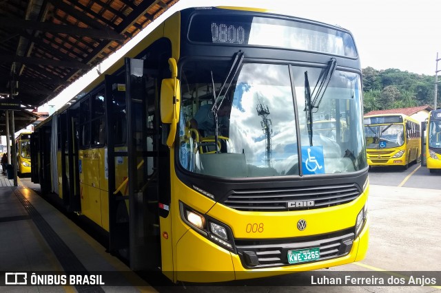 Transtusa - Transporte e Turismo Santo Antônio 008 na cidade de Joinville, Santa Catarina, Brasil, por Luhan Ferreira dos Anjos. Número da foto: #6613402.