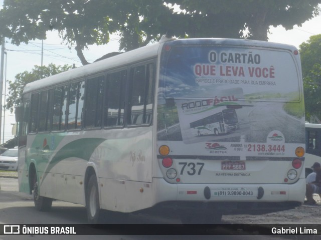 Rodotur Turismo 737 na cidade de Recife, Pernambuco, Brasil, por Gabriel Lima. Número da foto: #6612252.