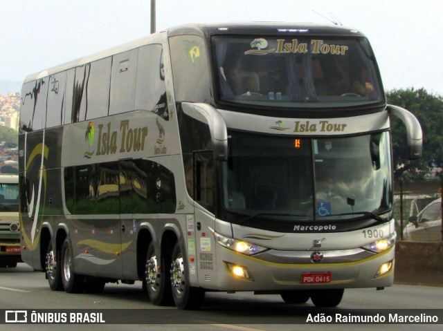 Isla Bus Transportes 1900 na cidade de Belo Horizonte, Minas Gerais, Brasil, por Adão Raimundo Marcelino. Número da foto: #6613758.