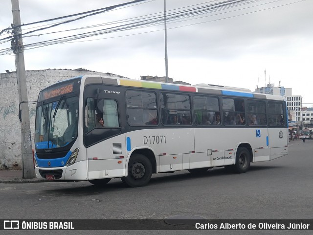 Auto Viação Palmares D17071 na cidade de Rio de Janeiro, Rio de Janeiro, Brasil, por Carlos Alberto de Oliveira Júnior. ID da foto: 6613041.