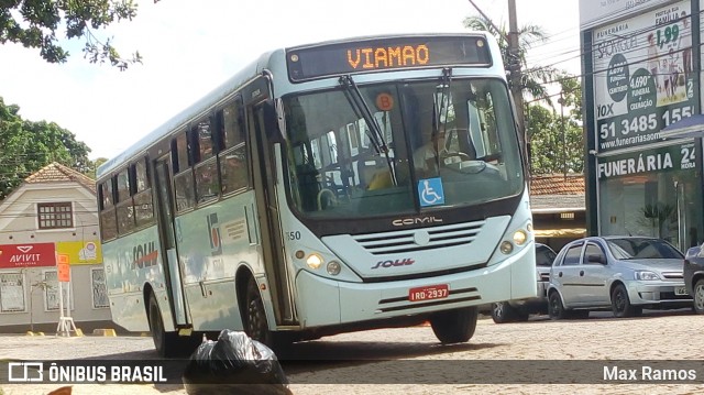 SOUL - Sociedade de Ônibus União Ltda. 7550 na cidade de Viamão, Rio Grande do Sul, Brasil, por Max Ramos. Número da foto: #6612097.
