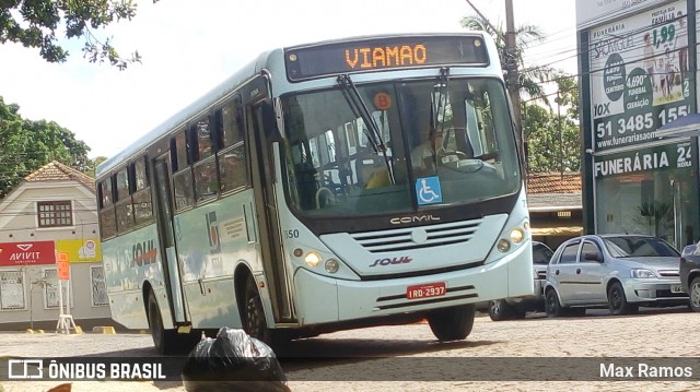 SOUL - Sociedade de Ônibus União Ltda. 7550 na cidade de Viamão, Rio Grande do Sul, Brasil, por Max Ramos. ID da foto: 6612097.