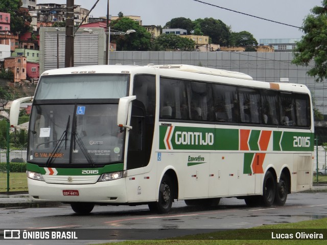 Empresa Gontijo de Transportes 20115 na cidade de Vitória, Espírito Santo, Brasil, por Lucas Oliveira. Número da foto: #6612933.