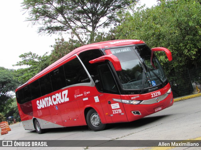 Viação Santa Cruz 23219 na cidade de São Paulo, São Paulo, Brasil, por Allen Maximiliano. Número da foto: #6612531.