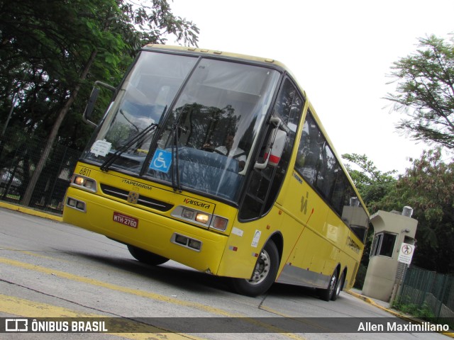 Viação Itapemirim 6811 na cidade de São Paulo, São Paulo, Brasil, por Allen Maximiliano. ID da foto: 6612534.