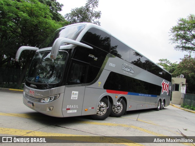 Auto Viação 1001 218307 na cidade de São Paulo, São Paulo, Brasil, por Allen Maximiliano. Número da foto: #6612536.