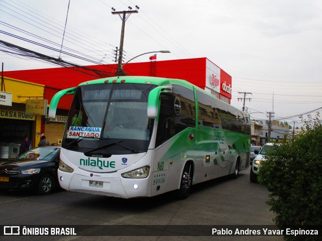 Buses Nilahue N60 na cidade de Santa Cruz, Colchagua, Libertador General Bernardo O'Higgins, Chile, por Pablo Andres Yavar Espinoza. ID da foto: 6611878.