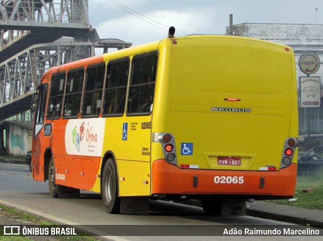 Vianel > Auto Viação Pioneira 02065 na cidade de Belo Horizonte, Minas Gerais, Brasil, por Adão Raimundo Marcelino. ID da foto: 6613797.