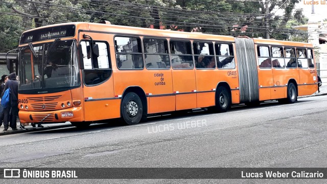 Viação Cidade Sorriso GR405 na cidade de Curitiba, Paraná, Brasil, por Lucas Weber Calizario. ID da foto: 6612101.