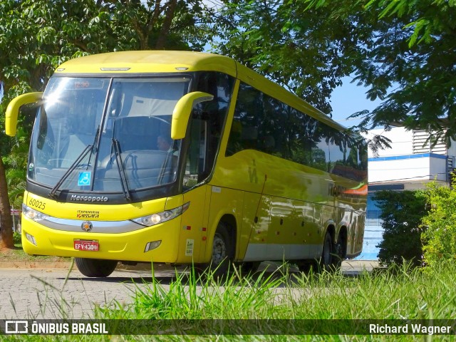 Viação Itapemirim 60025 na cidade de Três Rios, Rio de Janeiro, Brasil, por Richard Wagner. ID da foto: 6613508.